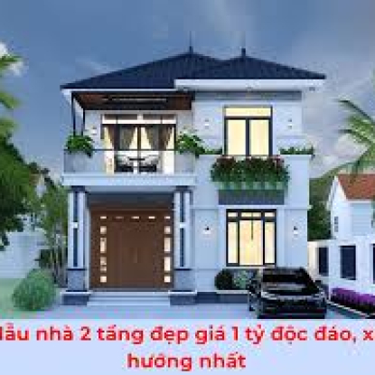 NHÀ MÁI THÁI 2 TẦNG ĐẸP